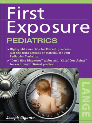 cover image of First Exposure Pediatrics